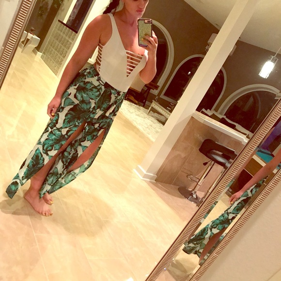 Other - Palm Cover Up Pants 🌴